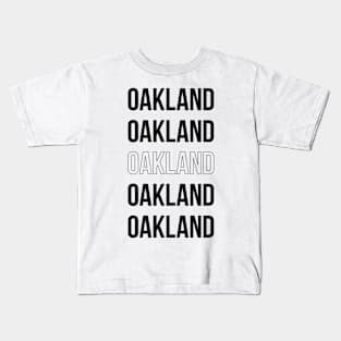 Oakland, California Kids T-Shirt